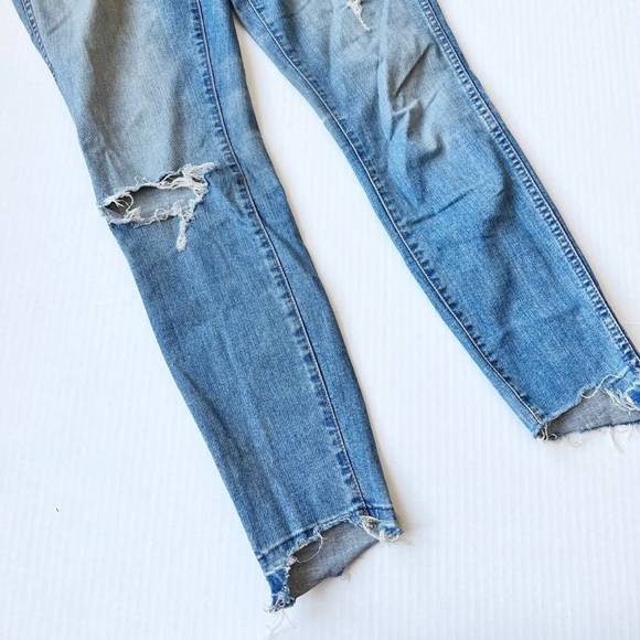 Madewell Curvy High-Rise Skinny Jeans: Drop Step-Hem Edition - Picture 6 of 10